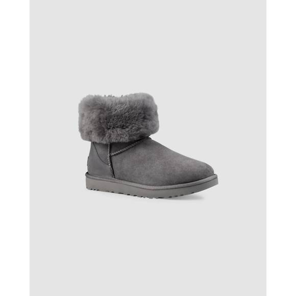 NEW UGG women's classic short ii boots in grey - Picture 6 of 6